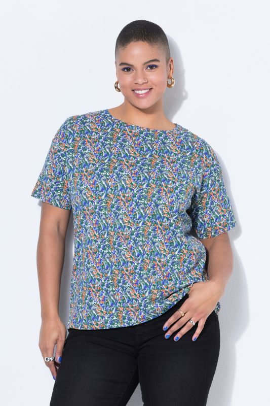 T-shirt oversize à imprimé all-over