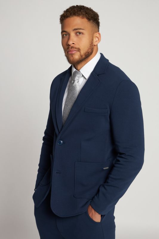 Veston en jersey JP 1880 avec finition FLEXNAMIC®, collection Business, combinable avec d’autres pièces de la gamme NEW YORK - jusqu'au 8 XL