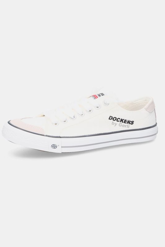 Sneakers pour homme de la marque Dockers, en toile. Disponibles jusqu'à la pointure 50.