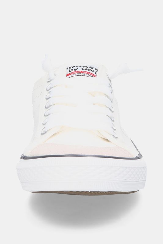 Sneakers pour homme de la marque Dockers, en toile. Disponibles jusqu'à la pointure 50.