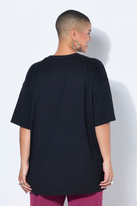 T-shirt oversize à manches courtes. Imprimé LOVE