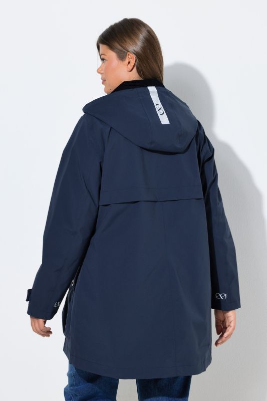 Veste technique toute saison, capuche amovible