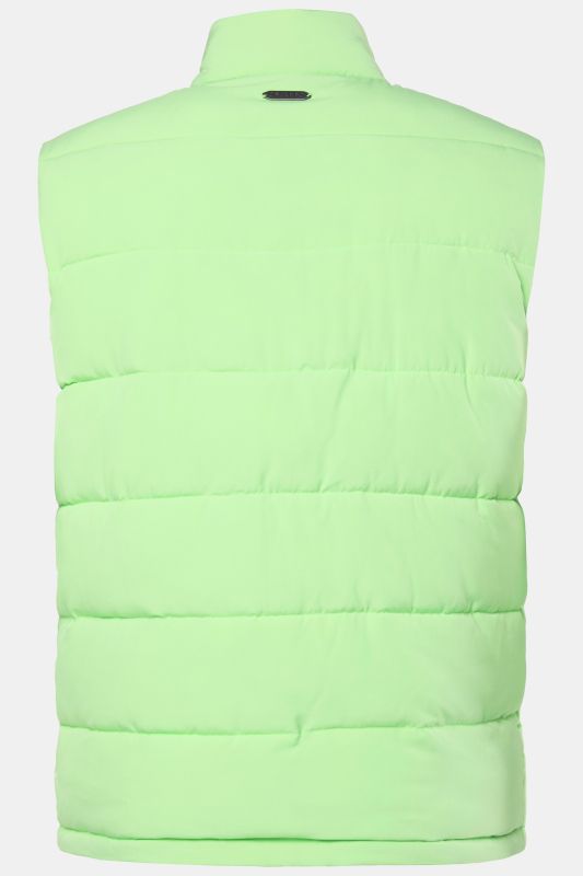 Doudoune matelassée sans manches JP 1880, aspect duvet, col montant et fermeture à glissière - jusqu'au 8 XL