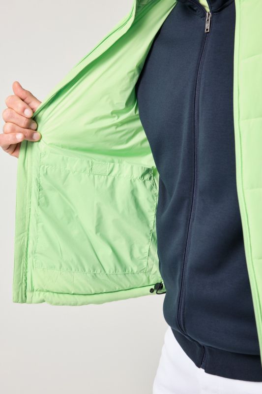 Doudoune matelassée sans manches JP 1880, aspect duvet, col montant et fermeture à glissière - jusqu'au 8 XL