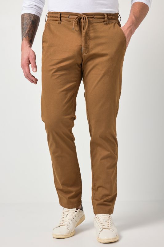 Pantalon chino JP 1880, finition FLEXNAMIC®, taille élastique et coupe Straight Fit tendance, collection Business - jusqu'à la taille 74