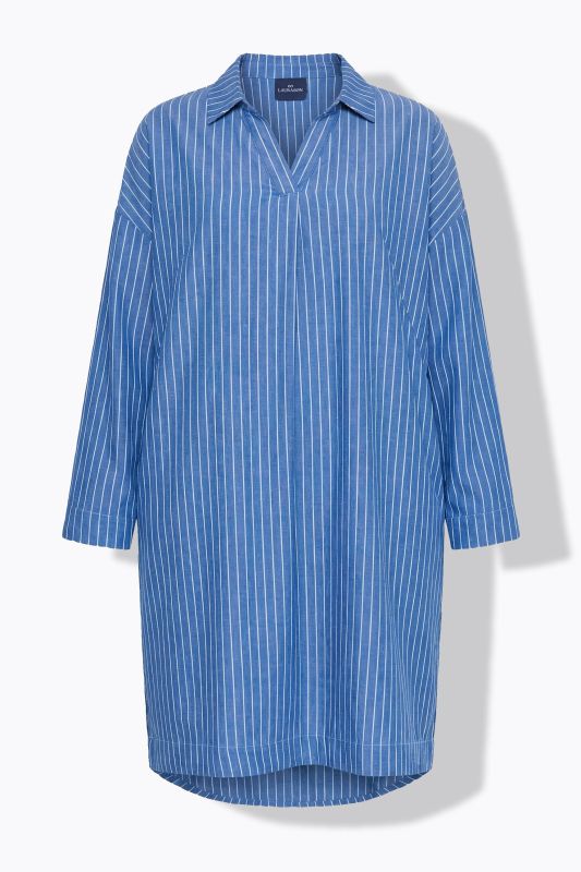 Robe en denim, manches longues