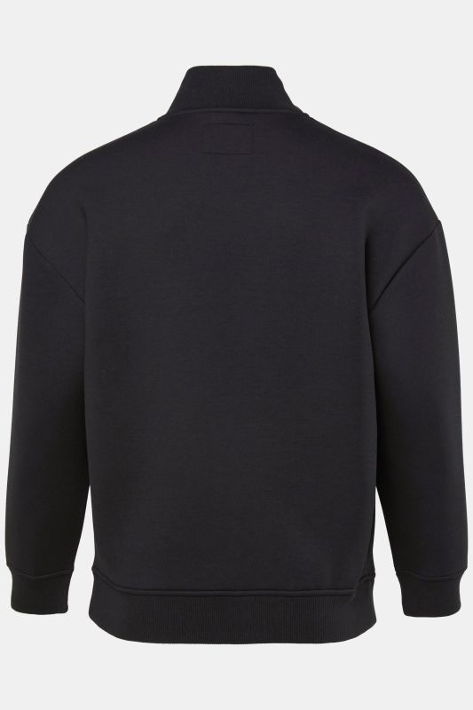 Blouson esprit Teddy STHUGE, tissu scuba et fermeture zippée - jusqu'au 8 XL