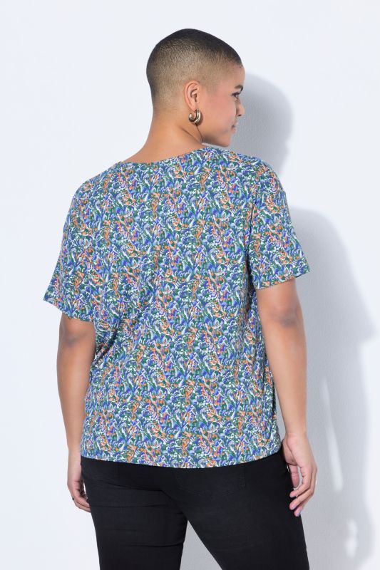 T-shirt oversize à imprimé all-over