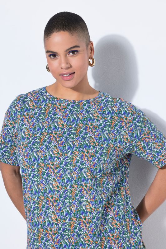 T-shirt oversize à imprimé all-over