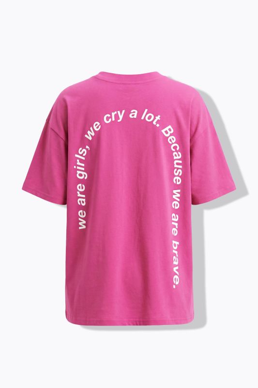 T-shirt oversize, imprimé nœud