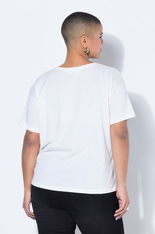 T-shirt oversize à motif femmes