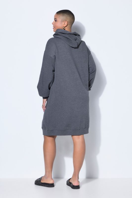 Robe à capuche oversize en molleton