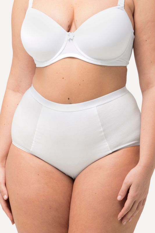 Lot de 2&nbsp;culottes maxi sculptantes, en coton bio