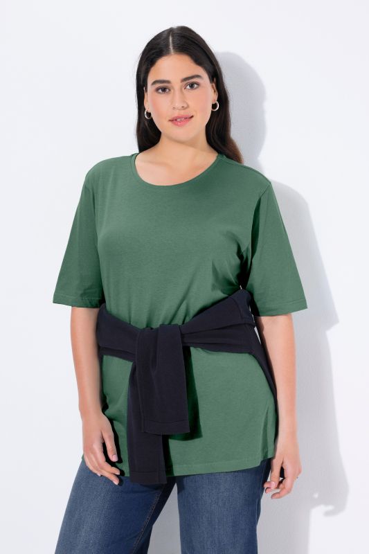 T-shirt coupe Relaxed Fit, décolleté rond et manches courtes