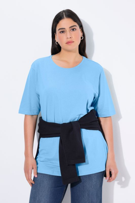 T-shirt coupe Relaxed Fit, décolleté rond et manches courtes