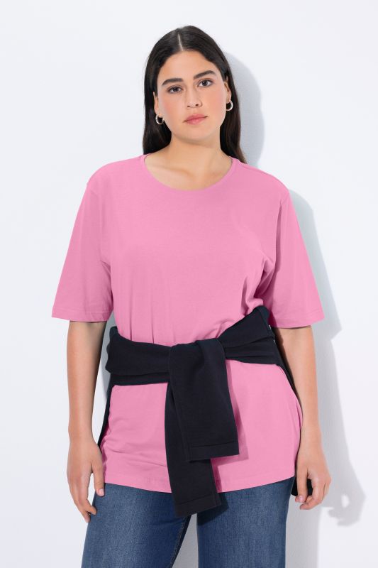 T-shirt coupe Relaxed Fit, décolleté rond et manches courtes