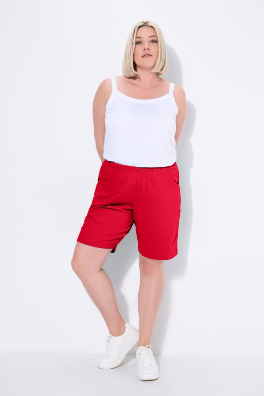 Short en jersey. Taille élastique et poches