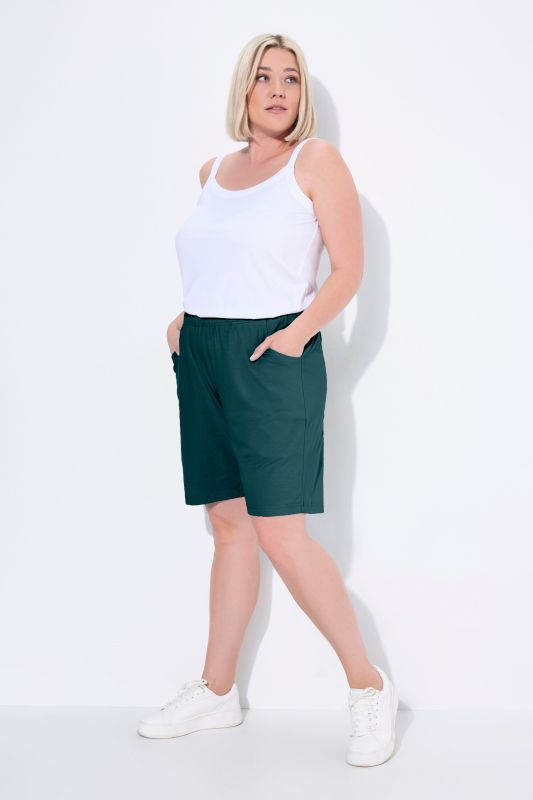 Short en jersey. Taille élastique et poches