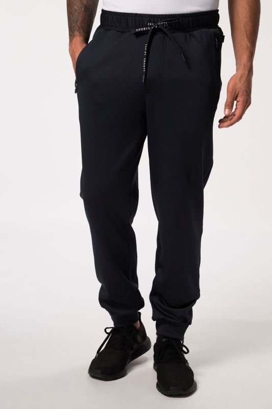 Pantalon de survêtement JAY-PI spécial tennis, taille élastique et bas de jambe zippé