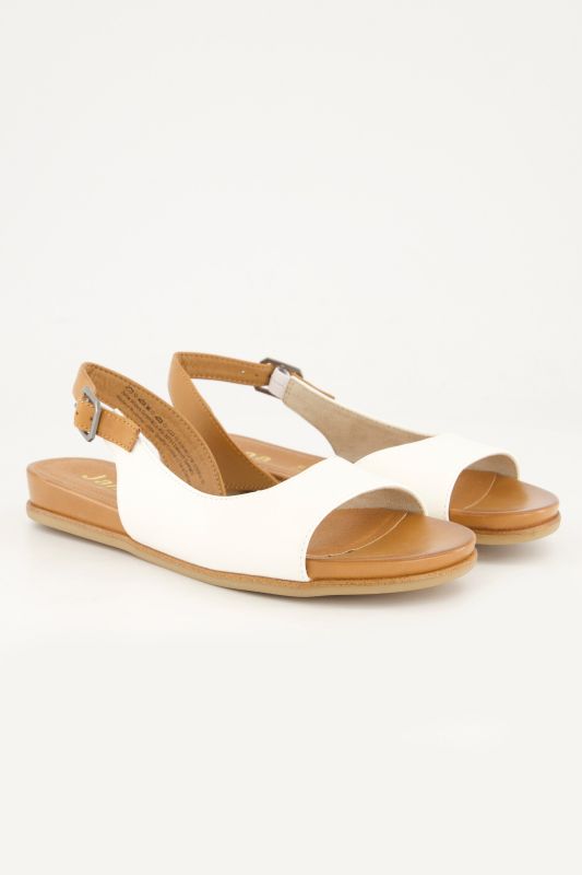 Sandales véganes Jana Shoes, en simili – largeur H