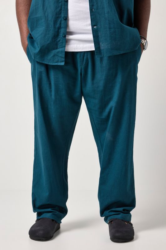 Pantalon à enfiler STHUGE, en lin mélangé