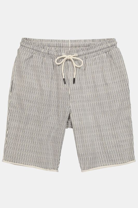 Bermuda en molleton JP 1880, rayures et taille élastique - jusqu'au 8 XL