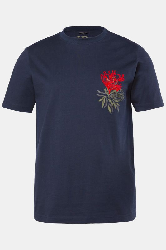 T-shirt JP 1880, manches courtes et imprimé poitrine - jusqu'au 8 XL