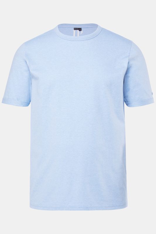 T-shirt JP 1880 en jersey chiné, manches courtes - jusqu'au 8 XL