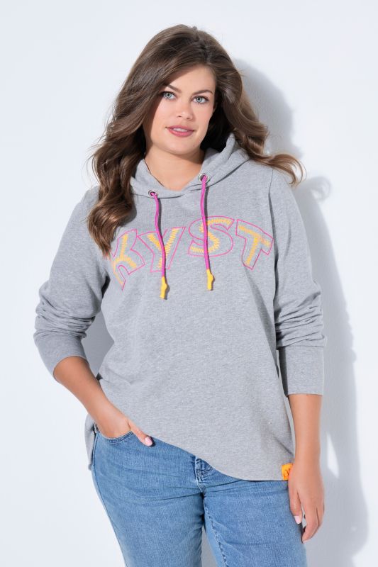Sweat-shirt à capuche, avec imprimé