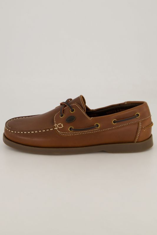 Chaussures bateau Dockers, en cuir véritable