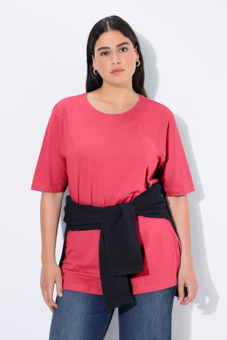 T-shirt coupe Relaxed Fit, décolleté rond et manches courtes