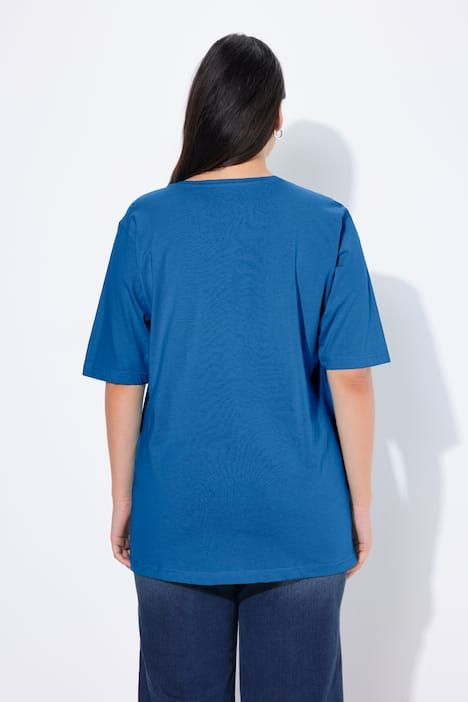 T-shirt coupe Relaxed Fit, décolleté rond et manches courtes