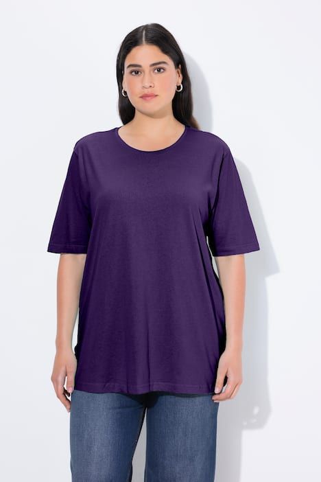 T-shirt coupe Relaxed Fit, décolleté rond et manches courtes