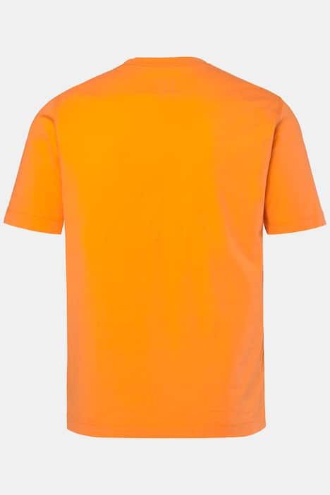 T-shirt Basic en coton peigné, col rond - jusqu'au 8 XL
