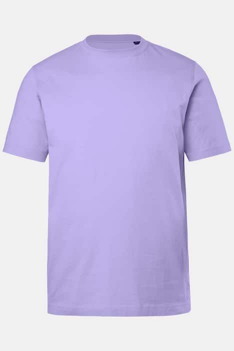 T-shirt Basic en coton peigné, col rond - jusqu'au 8 XL