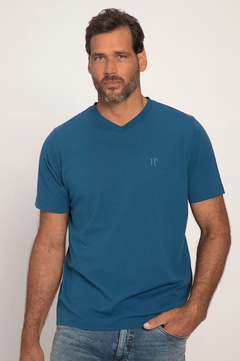 T-shirts, collection Basic, lot de 2. Col en V et manches courtes - jusqu'au 8XL