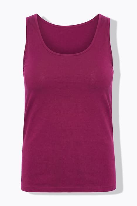 Top Basic, encolure large, jersey stretch