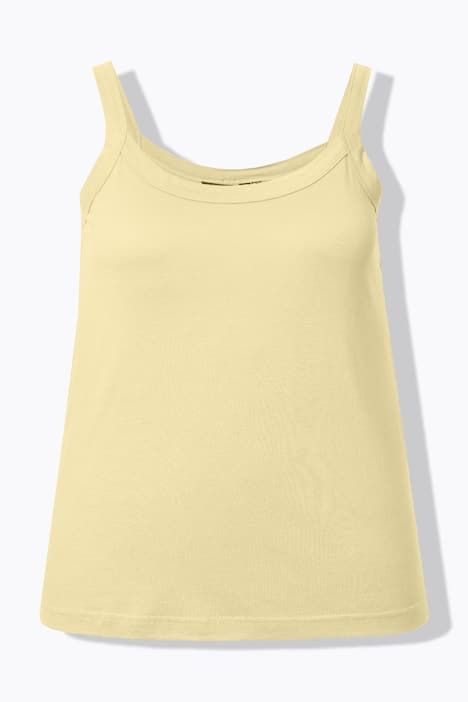 Débardeur à fines bretelles et décolleté rond, en modal mélangé