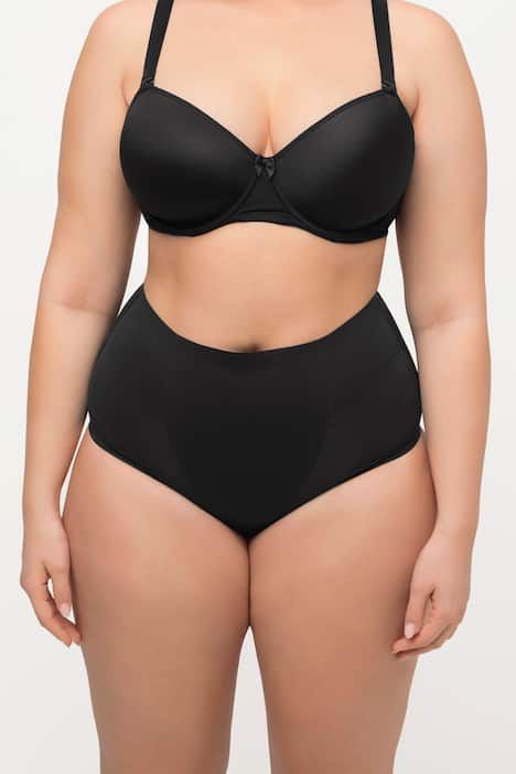 Culotte gainante Shapewear. Taille haute, empiècement sculptant.