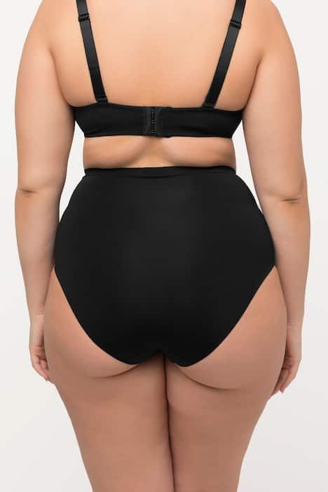 Culotte gainante Shapewear. Taille haute, empiècement sculptant.