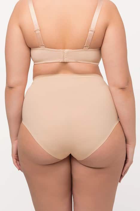 Culotte gainante Shapewear. Taille haute, empiècement sculptant.