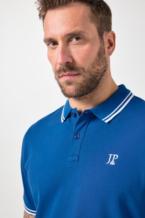 Polo ventre confort à manches courtes, maille piquée - jusqu'au 8 XL