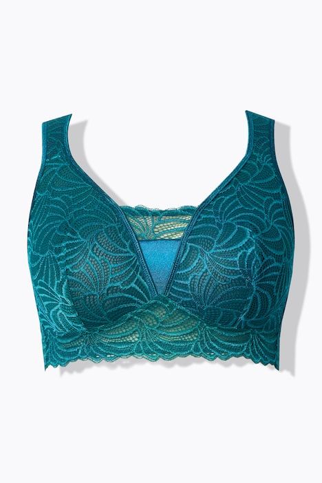 Bralette en dentelle, sans armatures - bonnet B-F.