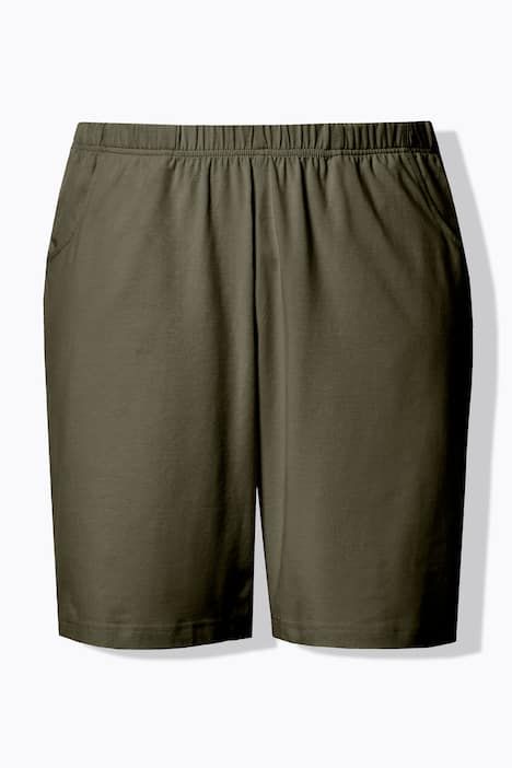 Short en jersey. Taille élastique et poches