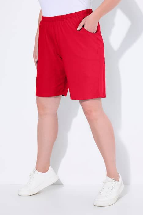 Short en jersey. Taille élastique et poches