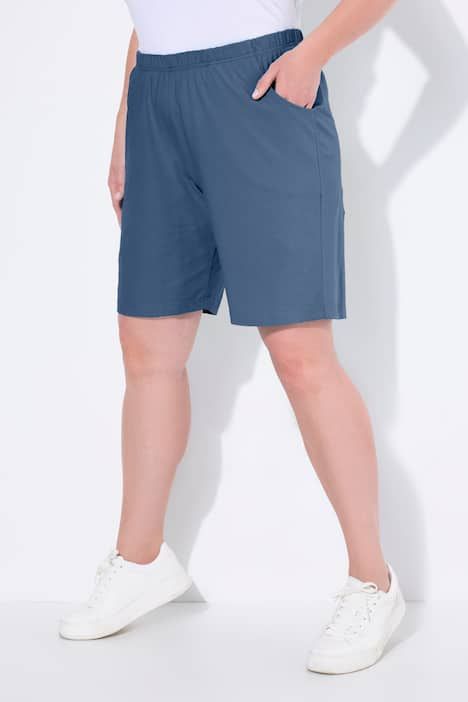 Short en jersey. Taille élastique et poches
