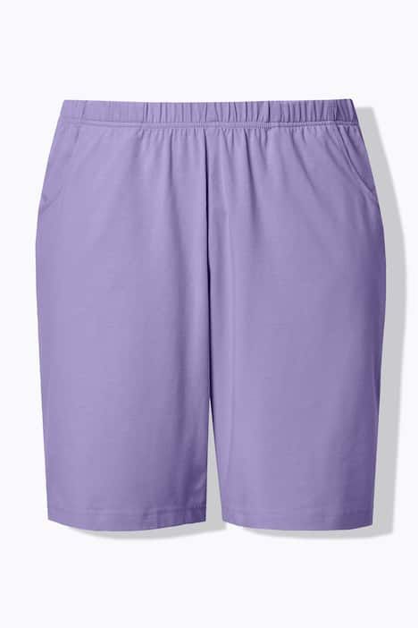 Short en jersey. Taille élastique et poches