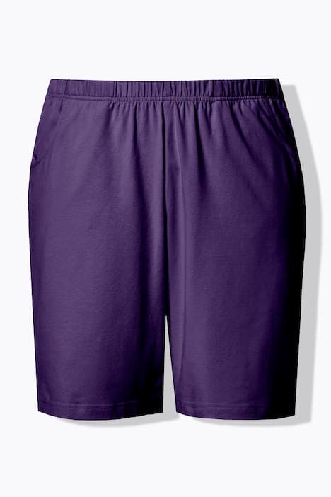 Short en jersey. Taille élastique et poches