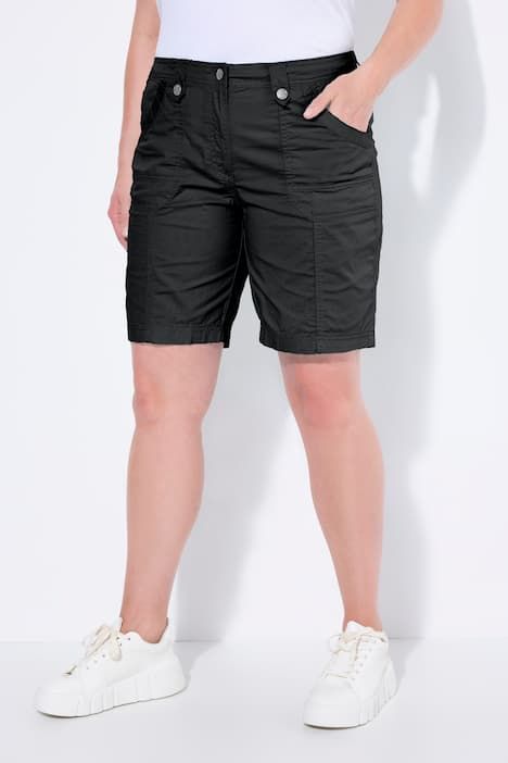 Bermuda cargo 4 poches. Taille confortable