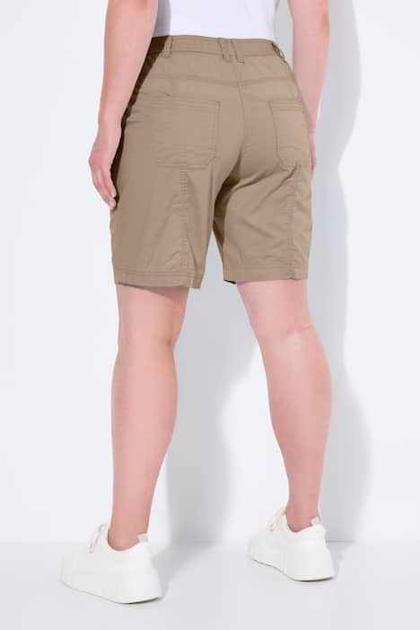 Bermuda cargo 4 poches. Taille confortable